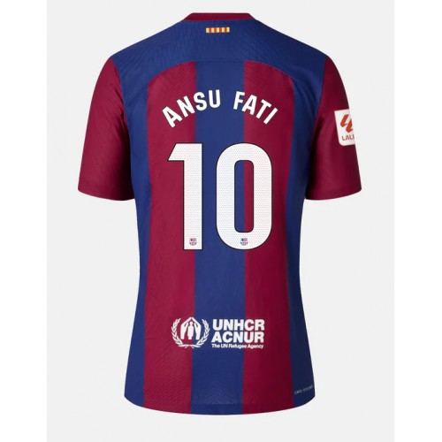 Barcelona Ansu Fati #10 Hjemmedrakt 2023-24 Kortermet Barcelona Ansu Fati #10 Hjemmedrakt 2023-24 Kortermet